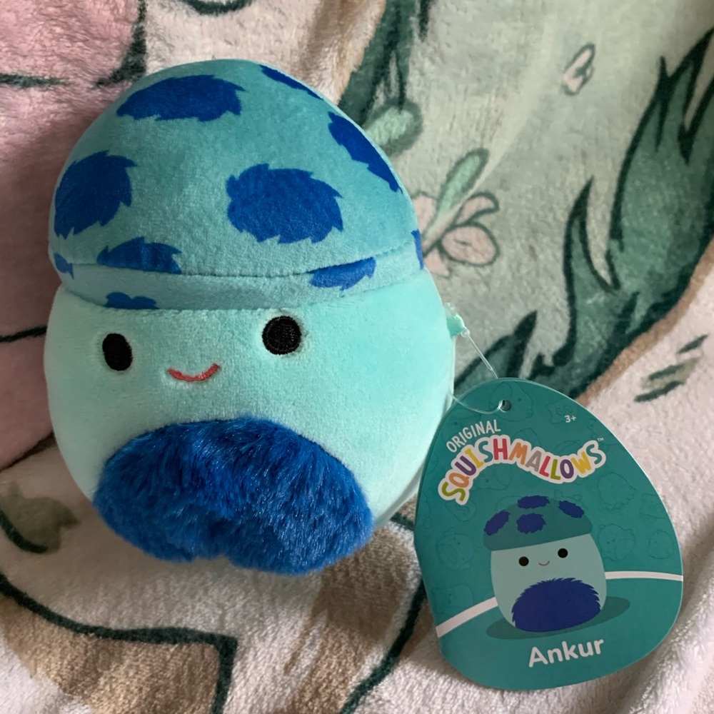 Squishmallow Ankur mushroom